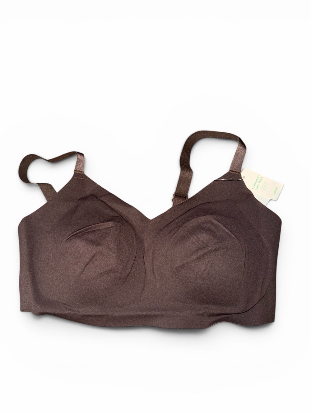 aerie Wireless Seamless Brown Bra